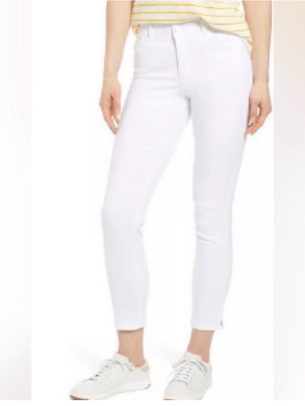 Wit & Wisdom Crisp White Ankle Jeans
